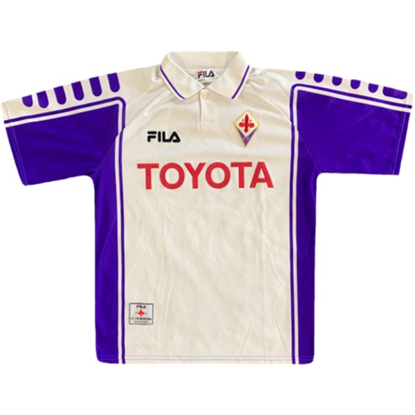 Thailandia Maglia Fiorentina FILA 2ª Retro 1999 2000 Bianco